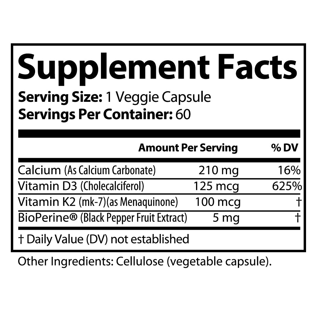 Origins Apothecary Vitamin K2 + D3 Dietary Supplement