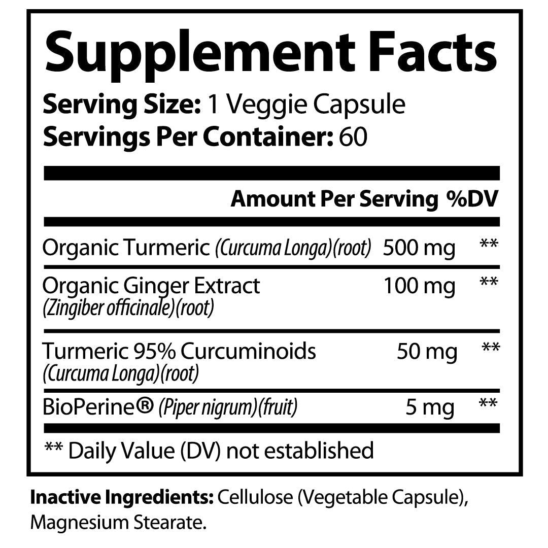 Origins Apothecary Turmeric & Ginger Dietary Supplement